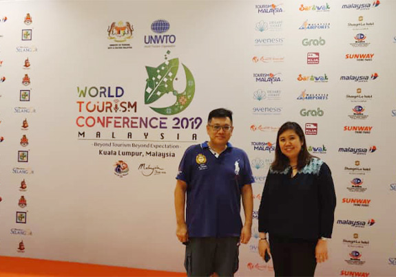 Display A Series of Wau Collection in World Tourism Conference