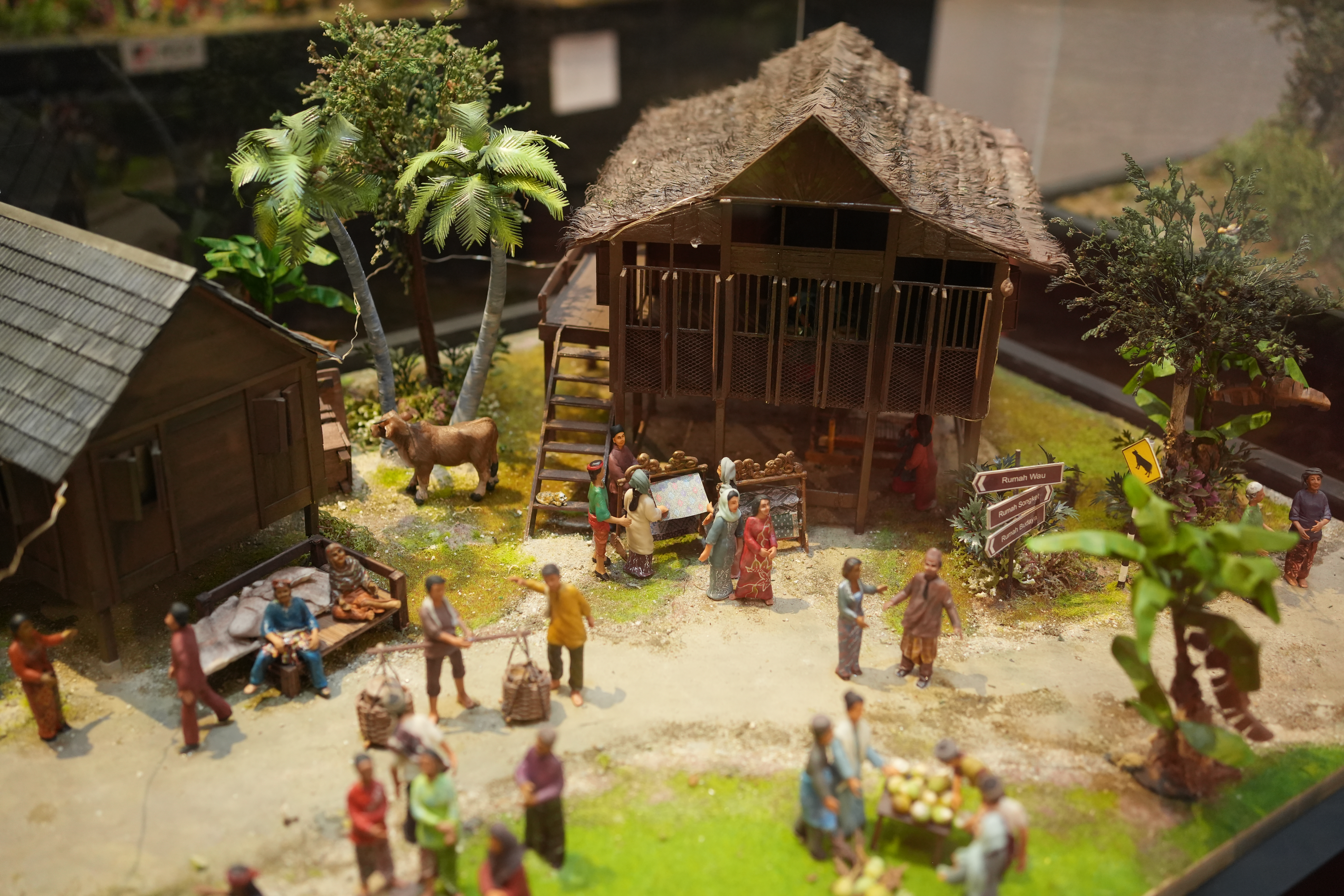 Cultural Diorama Display