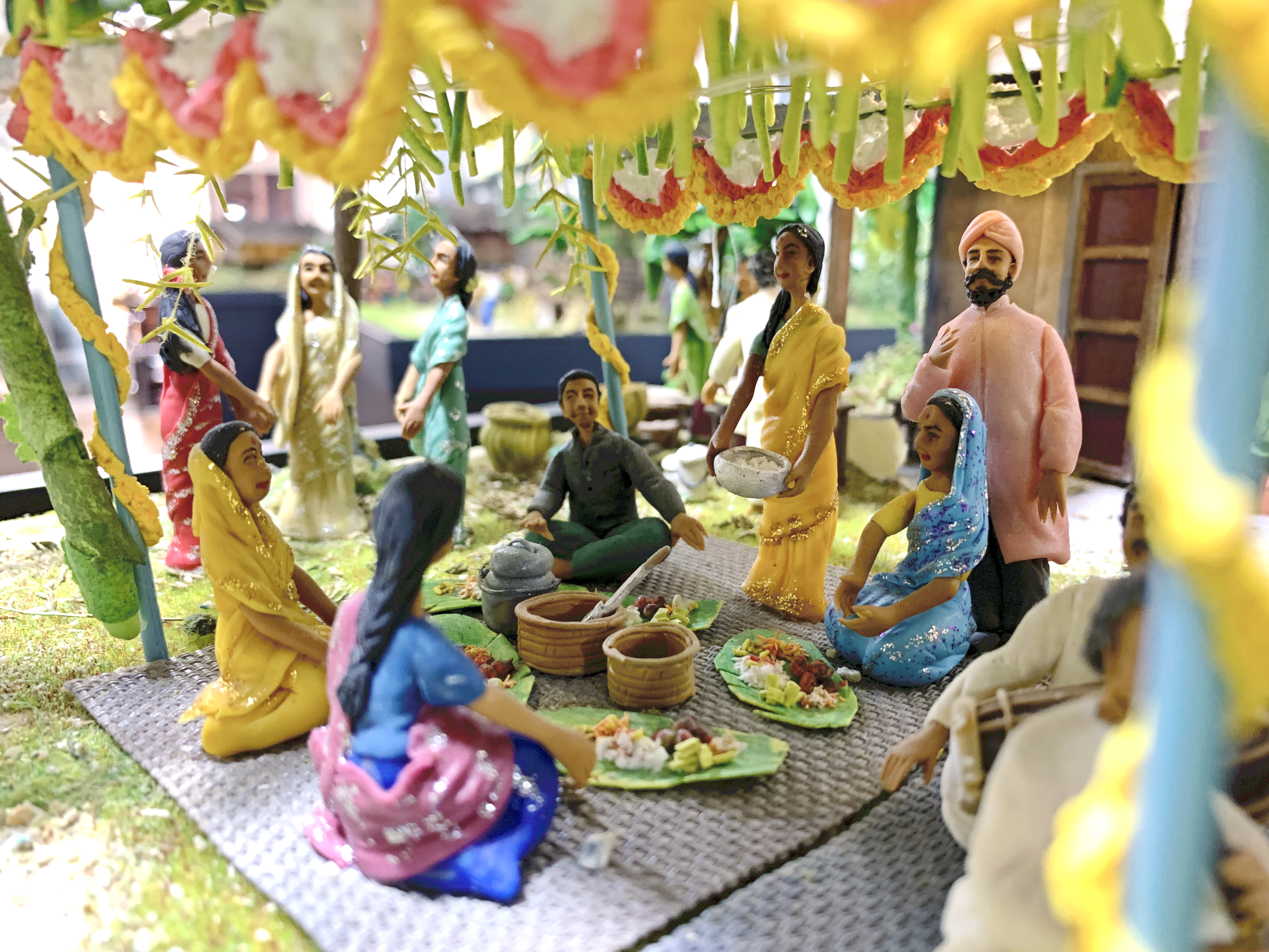Traditional Scene Diorama