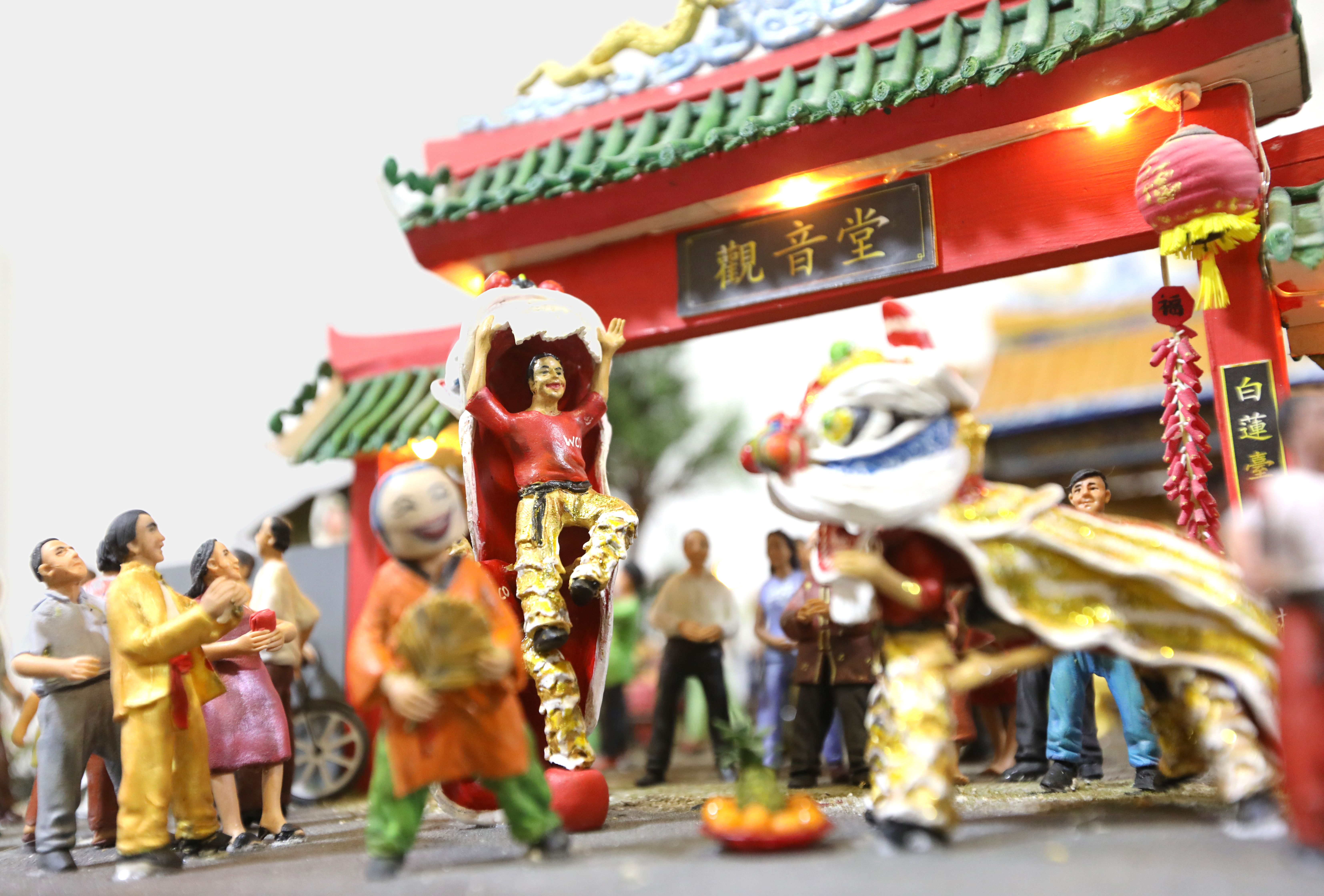 Traditional Scene Diorama